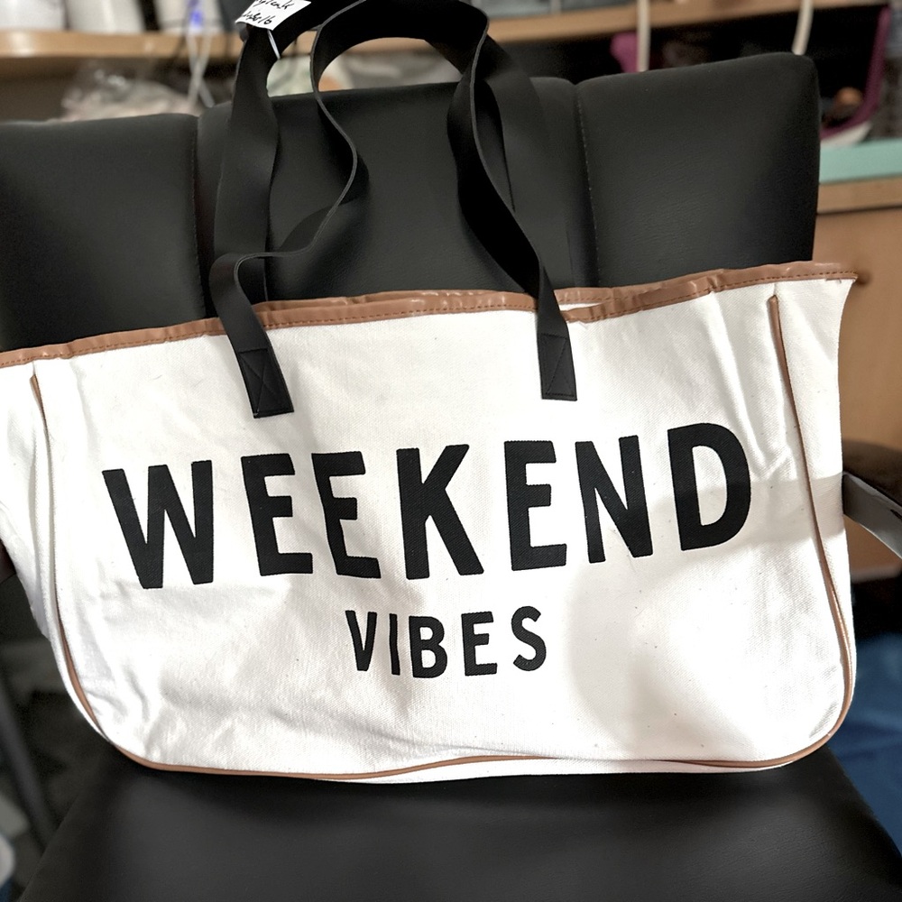 Santa Barbara Design Studio Canvas Tote Weekend Vibes